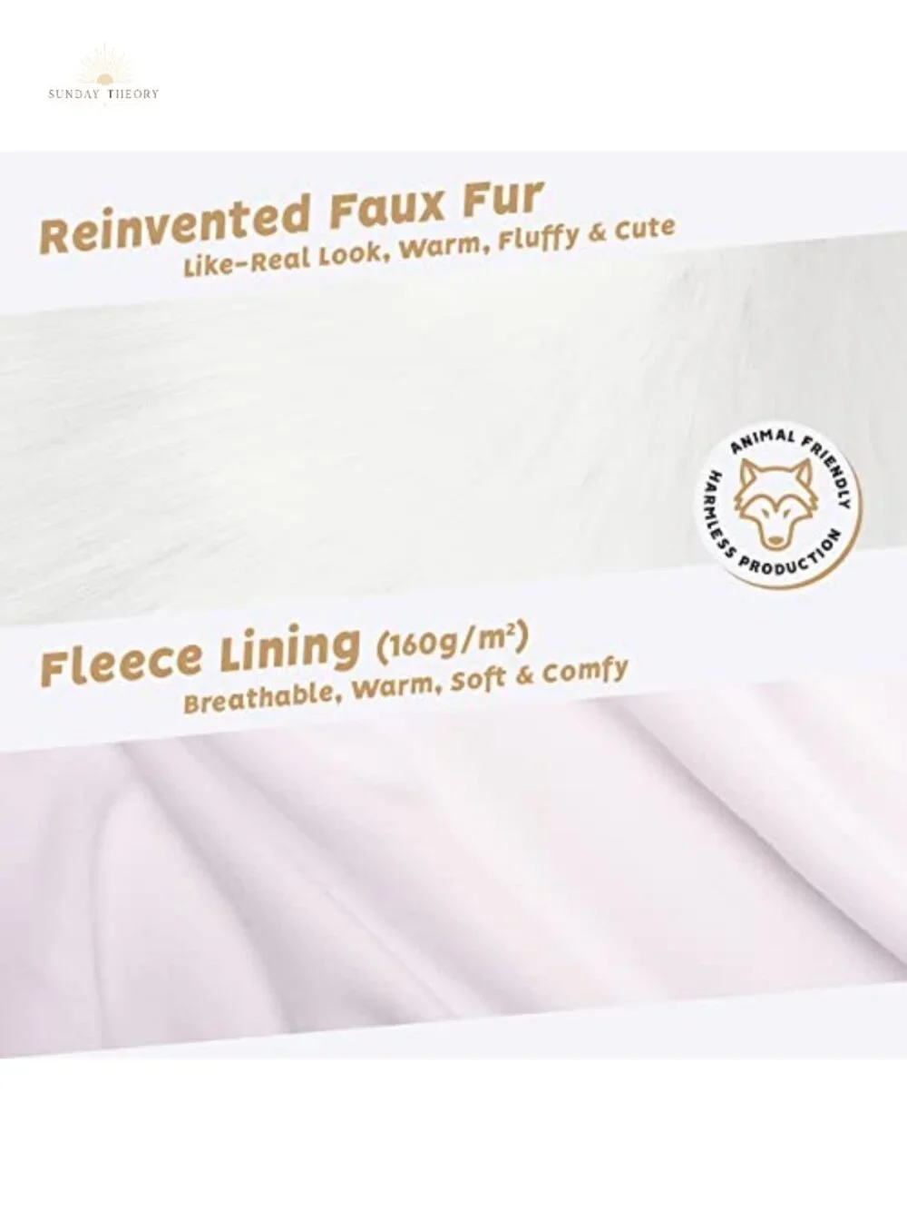 Faux Fur Wrist Cuffs Arm Warmers Winter Coat Extenders